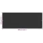 Toldo para balcón HDPE gris antracita 120x300 cm de vidaXL, Sombrillas - Ref: Foro24-310844, Precio: 13,75 €, Descuento: %