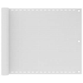 Toldo para balcón HDPE blanco 75x500 cm de vidaXL, Sombrillas - Ref: Foro24-310862, Precio: 18,74 €, Descuento: %