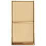 Hornacina ducha acero inoxidable dorado cepillado 32x62x9 cm de , Paredes y mamparas de ducha - Ref: Foro24-4005133, Precio: ...