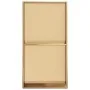 Hornacina ducha acero inoxidable dorado cepillado 32x62x9 cm de , Paredes y mamparas de ducha - Ref: Foro24-4005133, Precio: ...