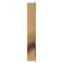 Hornacina ducha acero inoxidable dorado cepillado 32x62x9 cm de , Paredes y mamparas de ducha - Ref: Foro24-4005133, Precio: ...