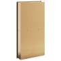Hornacina ducha acero inoxidable dorado cepillado 32x62x9 cm de , Paredes y mamparas de ducha - Ref: Foro24-4005133, Precio: ...
