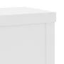 Plant stands 2 units engineered wood white 10x10x18 cm by , Pot stands - Ref: Foro24-852888, Price: 25,81 €, Discount: %