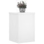 Soportes de plantas 2 uds madera ingeniería blanco 25x25x35 cm de , Soportes para macetas - Ref: Foro24-852906, Precio: 34,79...