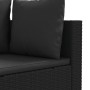 Set de sofás de jardín y cojines 10 pzas ratán sintético negro de , Conjuntos de jardín - Ref: Foro24-3308411, Precio: 712,11...