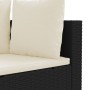 Set de sofás de jardín con cojines 9 pzas ratán sintético negro de , Conjuntos de jardín - Ref: Foro24-3308424, Precio: 630,8...