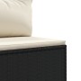 Set de sofás de jardín con cojines 9 pzas ratán sintético negro de , Conjuntos de jardín - Ref: Foro24-3308424, Precio: 630,8...