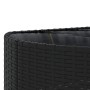 Set de sofás de jardín con cojines 9 pzas ratán sintético negro de , Conjuntos de jardín - Ref: Foro24-3308424, Precio: 630,8...