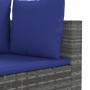 Set de sofás de jardín 7 pzas con cojines ratán sintético gris de , Conjuntos de jardín - Ref: Foro24-3308383, Precio: 448,12...