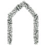 Guirnalda de Navidad con nieve flocada verde 20 m PVC de vidaXL, Adornos festivos - Ref: Foro24-320969, Precio: 85,10 €, Desc...