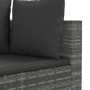 Set de sofás de jardín 4 pzas y cojines ratán sintético gris de , Conjuntos de jardín - Ref: Foro24-3308362, Precio: 250,78 €...