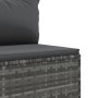 Set de sofás de jardín con cojines 9 pzas ratán sintético gris de , Conjuntos de jardín - Ref: Foro24-3308426, Precio: 576,03...