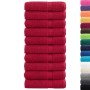 Toallas de baño 10 uds 100% algodón verde 100x150 cm 600 gsm de , Toallas - Ref: Foro24-137409, Precio: 172,68 €, Descuento: %