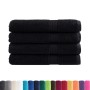 Toallas de sauna 4 uds 100% algodón negro 80x200 cm 600 gsm de , Toallas - Ref: Foro24-137435, Precio: 83,68 €, Descuento: %