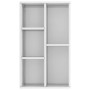 Estantería/Aparador contrachapada blanco brillo 50x25x80 cm de vidaXL, Librerías y estanterías - Ref: Foro24-800168, Precio: ...