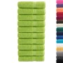 Toallas de baño 10 uds 100% algodón verde 100x150 cm 600 gsm de , Toallas - Ref: Foro24-137505, Precio: 170,31 €, Descuento: %