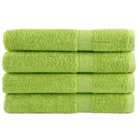 Toallas de sauna 4 uds algodón verde manzana 80x200 cm 600 gsm de , Toallas - Ref: Foro24-137507, Precio: 75,37 €, Descuento: %