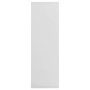 Estantería/Aparador contrachapada blanco brillo 50x25x80 cm de vidaXL, Librerías y estanterías - Ref: Foro24-800168, Precio: ...