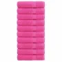 Toallas de ducha 10 uds 100% algodón rosa 70x140 cm 600 gsm de , Toallas - Ref: Foro24-137526, Precio: 109,99 €, Descuento: %