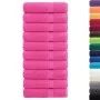 Toallas de ducha 10 uds 100% algodón rosa 70x140 cm 600 gsm de , Toallas - Ref: Foro24-137526, Precio: 109,99 €, Descuento: %