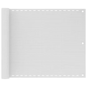 Toldo para balcón HDPE blanco 75x300 cm de vidaXL, Sombrillas - Ref: Foro24-310860, Precio: 14,02 €, Descuento: %
