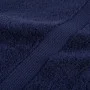 Juego de toallas 6 piezas 100% algodón azul marino 600 gsm de , Toallas - Ref: Foro24-137558, Precio: 55,65 €, Descuento: %