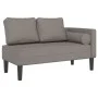 Sofá diván con cojines tela gris taupe de , Divanes - Ref: Foro24-4007583, Precio: 161,09 €, Descuento: %