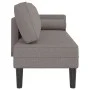Sofá diván con cojines tela gris taupe de , Divanes - Ref: Foro24-4007583, Precio: 161,09 €, Descuento: %