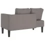 Sofá diván con cojines tela gris taupe de , Divanes - Ref: Foro24-4007583, Precio: 161,09 €, Descuento: %
