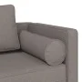 Sofá diván con cojines tela gris taupe de , Divanes - Ref: Foro24-4007583, Precio: 161,09 €, Descuento: %