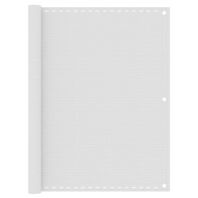 Toldo para balcón HDPE blanco 120x600 cm de vidaXL, Sombrillas - Ref: Foro24-310871, Precio: 24,87 €, Descuento: %