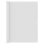 Toldo para balcón HDPE blanco 120x600 cm de vidaXL, Sombrillas - Ref: Foro24-310871, Precio: 24,87 €, Descuento: %