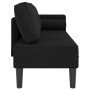 Sofá diván con cojines tela negro de , Divanes - Ref: Foro24-4007581, Precio: 137,71 €, Descuento: %
