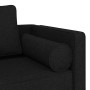 Sofá diván con cojines tela negro de , Divanes - Ref: Foro24-4007581, Precio: 137,71 €, Descuento: %