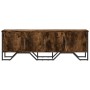 Mueble de TV madera de ingeniería roble ahumado 122x34x41 cm de , Muebles TV - Ref: Foro24-848586, Precio: 66,85 €, Descuento: %