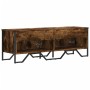 Mueble de TV madera de ingeniería roble ahumado 122x34x41 cm de , Muebles TV - Ref: Foro24-848586, Precio: 66,85 €, Descuento: %