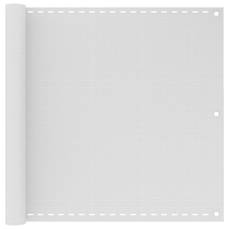Toldo para balcón HDPE blanco 90x500 cm de vidaXL, Sombrillas - Ref: Foro24-310866, Precio: 23,58 €, Descuento: %