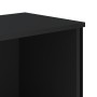Estantería madera de ingeniería negro 50x31x74,5 cm de , Librerías y estanterías - Ref: Foro24-848599, Precio: 38,79 €, Descu...