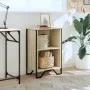 Estantería madera de ingeniería roble Sonoma 50x31x74,5 cm de , Librerías y estanterías - Ref: Foro24-848600, Precio: 37,33 €...