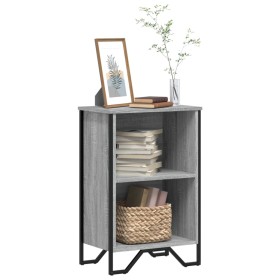Estantería madera de ingeniería gris Sonoma 50x31x74,5 cm de , Librerías y estanterías - Ref: Foro24-848602, Precio: 38,89 €,...