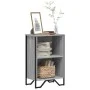 Estantería madera de ingeniería gris Sonoma 50x31x74,5 cm de , Librerías y estanterías - Ref: Foro24-848602, Precio: 38,15 €,...