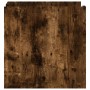 Mesita de noche madera de ingeniería roble ahumado 45x50x50 cm de , Mesitas de noche - Ref: Foro24-848280, Precio: 55,21 €, D...