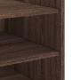 Mesita de noche madera de ingeniería roble marrón 45x50x50 cm de , Mesitas de noche - Ref: Foro24-848296, Precio: 46,61 €, De...