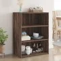 Aparador madera de ingeniería marrón roble 70x41x93 cm de , Aparadores - Ref: Foro24-846375, Precio: 76,16 €, Descuento: %