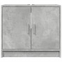 Armario de lavabo madera ingeniería gris hormigón 63x29x55 cm de , Muebles de baño - Ref: Foro24-848097, Precio: 49,39 €, Des...