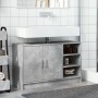 Armario de lavabo madera ingeniería gris hormigón 90x29x55 cm de , Muebles de baño - Ref: Foro24-848125, Precio: 76,25 €, Des...
