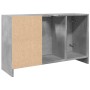 Armario de lavabo madera ingeniería gris hormigón 90x29x55 cm de , Muebles de baño - Ref: Foro24-848125, Precio: 76,25 €, Des...