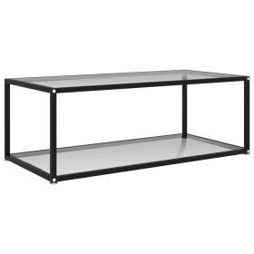 Mesa de centro transparente vidrio templado 100x50x35 cm en Mesas de centro | Comprar online en Foru.es
