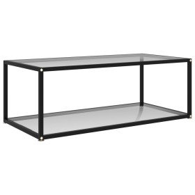 Mesa de centro transparente vidrio templado 100x50x35 cm en Mesas de centro | Comprar online en Foru.es