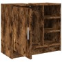 Armario de lavabo madera ingeniería roble ahumado 63x29x55 cm de , Muebles de baño - Ref: Foro24-848133, Precio: 53,94 €, Des...